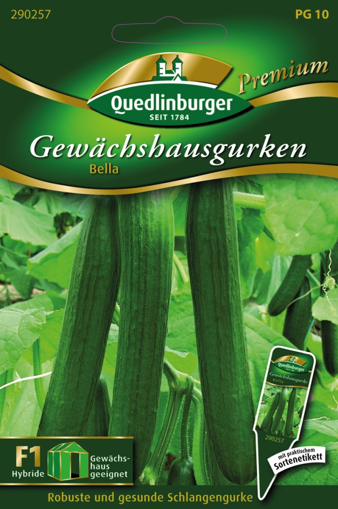 Gewächshausgurke Bella F1
