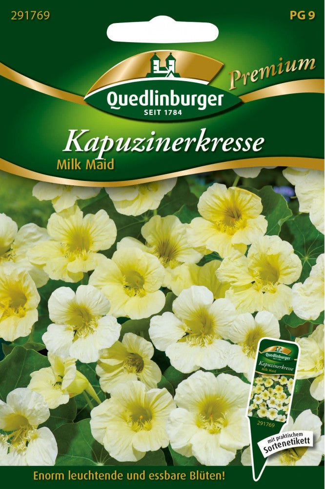 Kapuzinerkresse Milk Maid