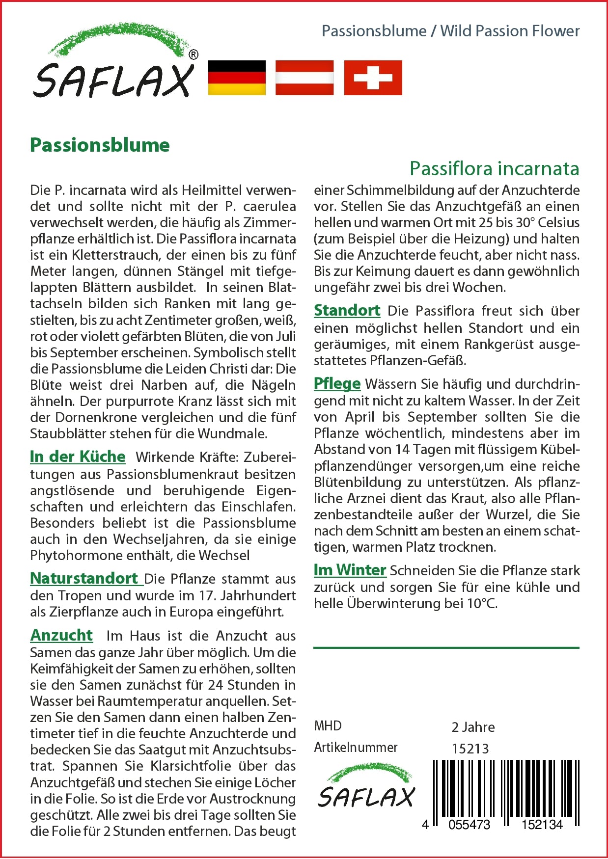 Passionsblume