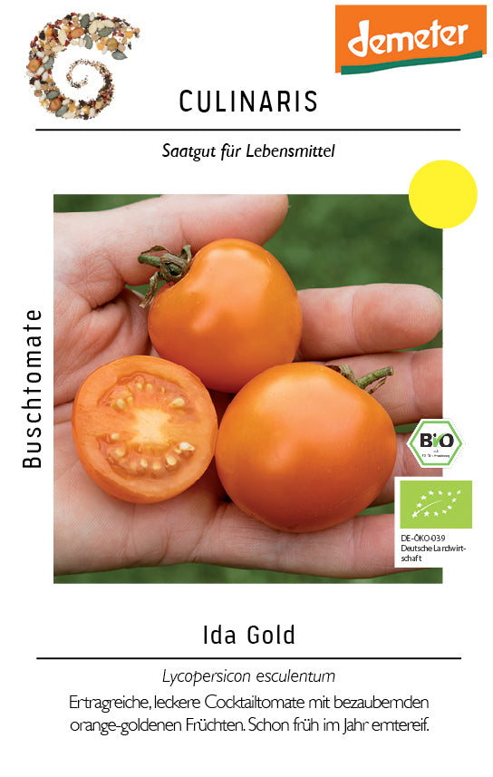 BIO Buschtomate Ida Gold