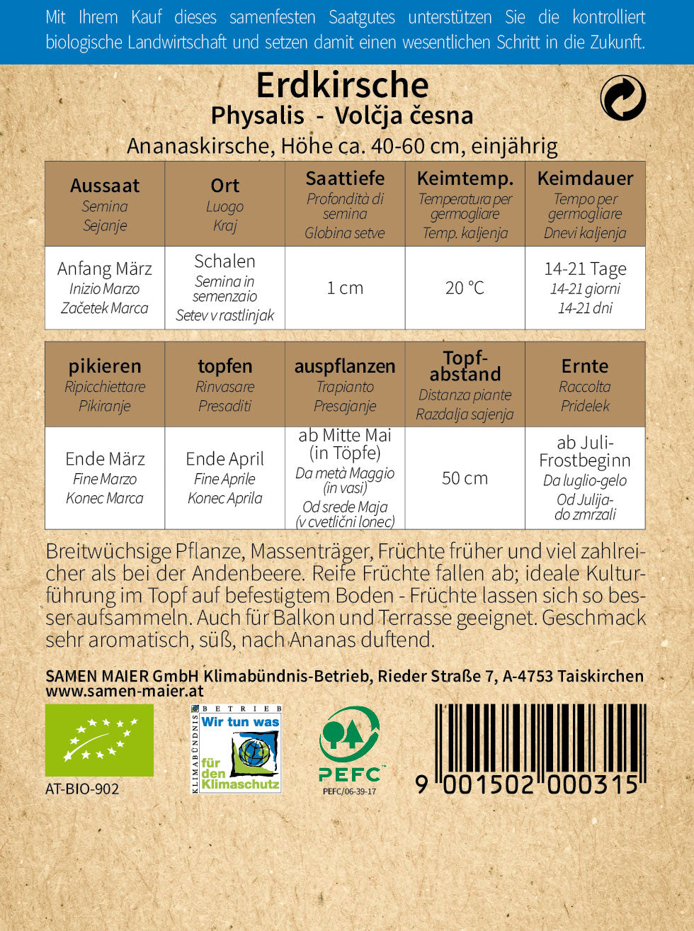 BIO Erdkirsche