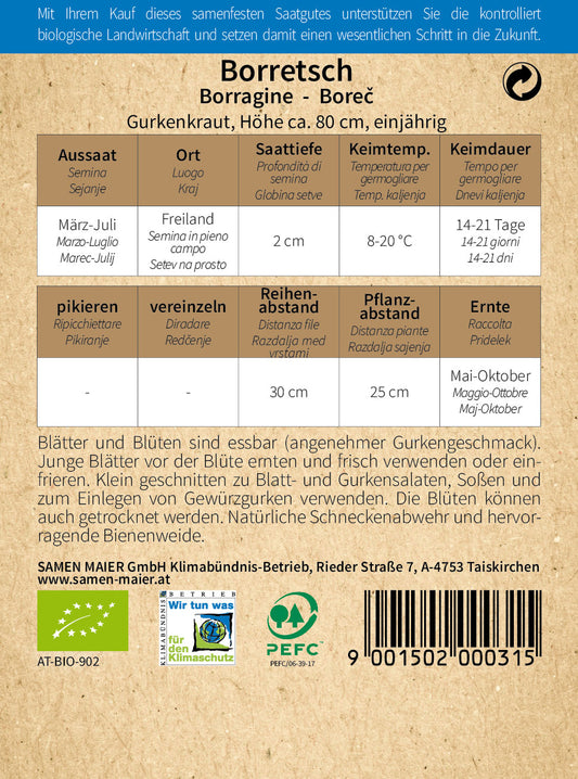 BIO Borretsch