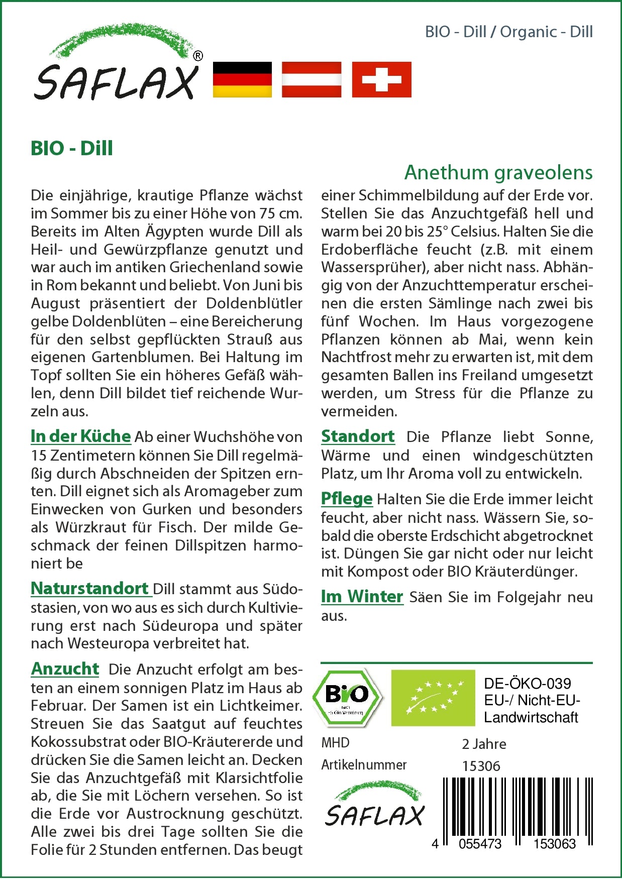 BIO Dill