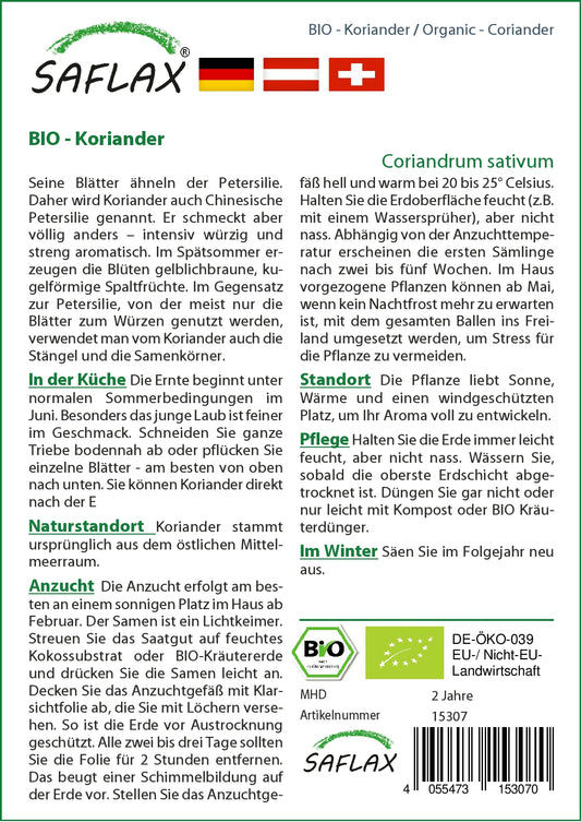 BIO Koriander