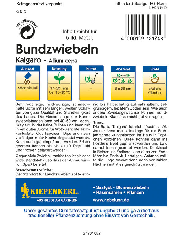 Bundzwiebel Kaigaro