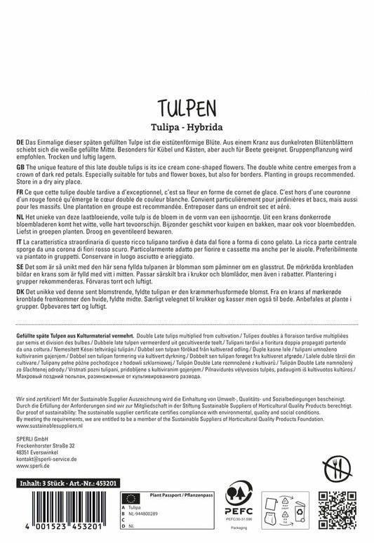 Tulpe Ice Cream (3 Stück)