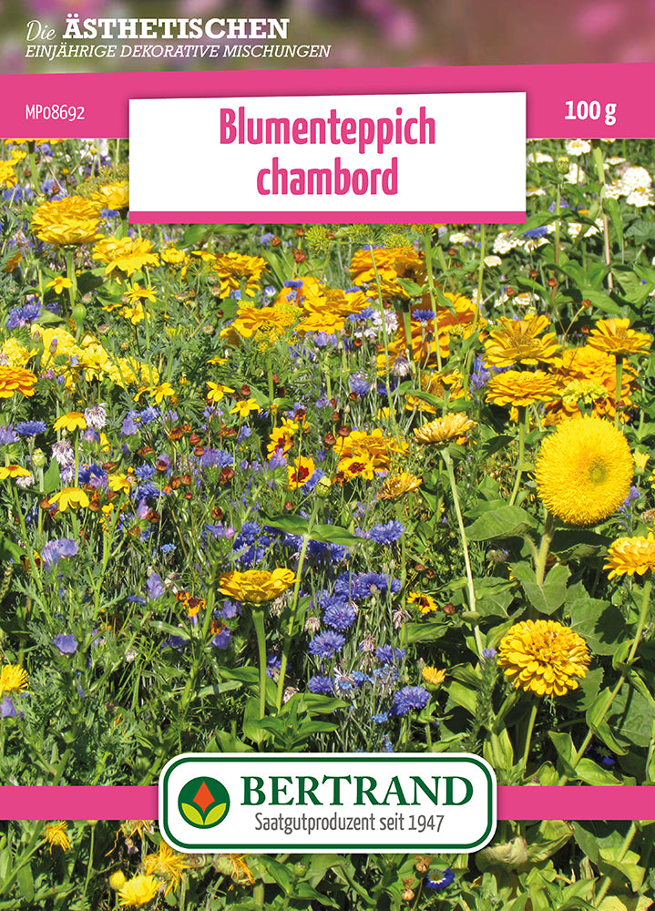 Blumenwiese Blumenteppich Chambord (100 G)