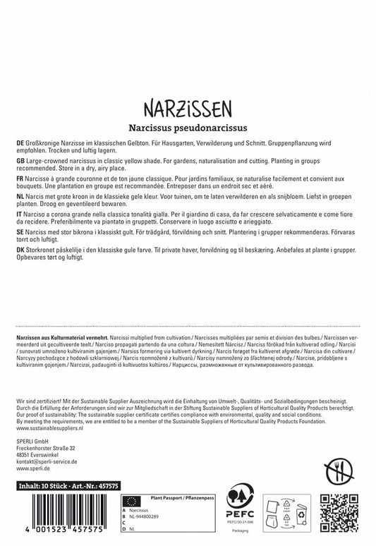Großkronige Narzisse Carlton (10 Stück)