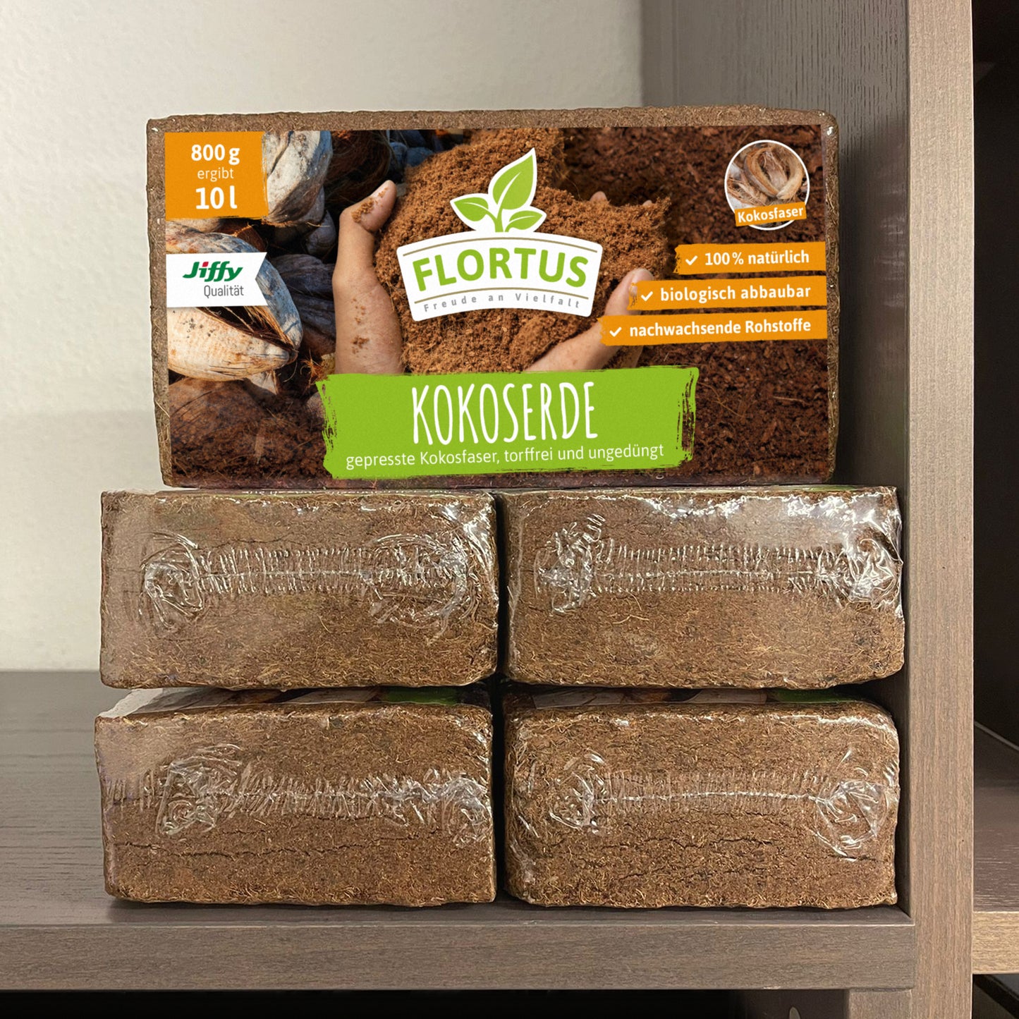 Kokoserde (800 G, Ergibt 10 L)