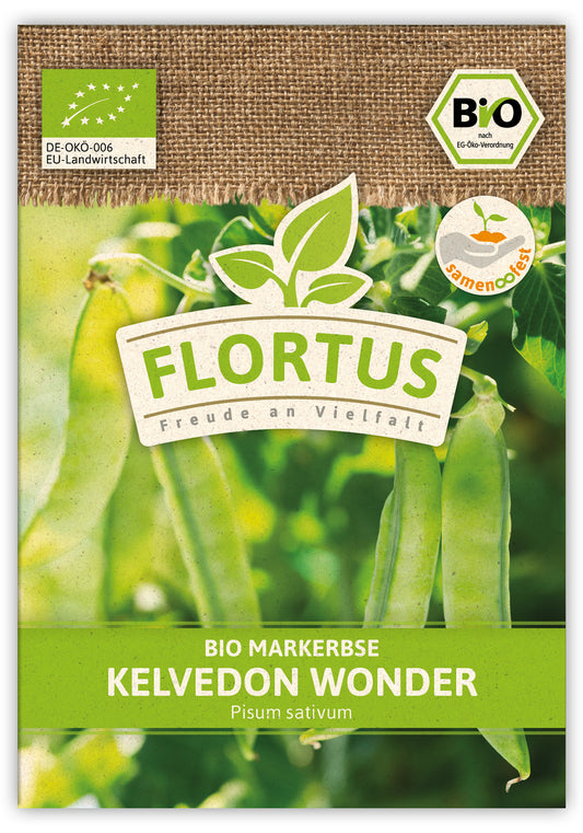 BIO Markerbse Kelvedon Wonder (100 Stück)