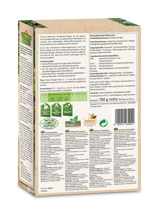 BIO Hochbeet-Dünger (700 G)