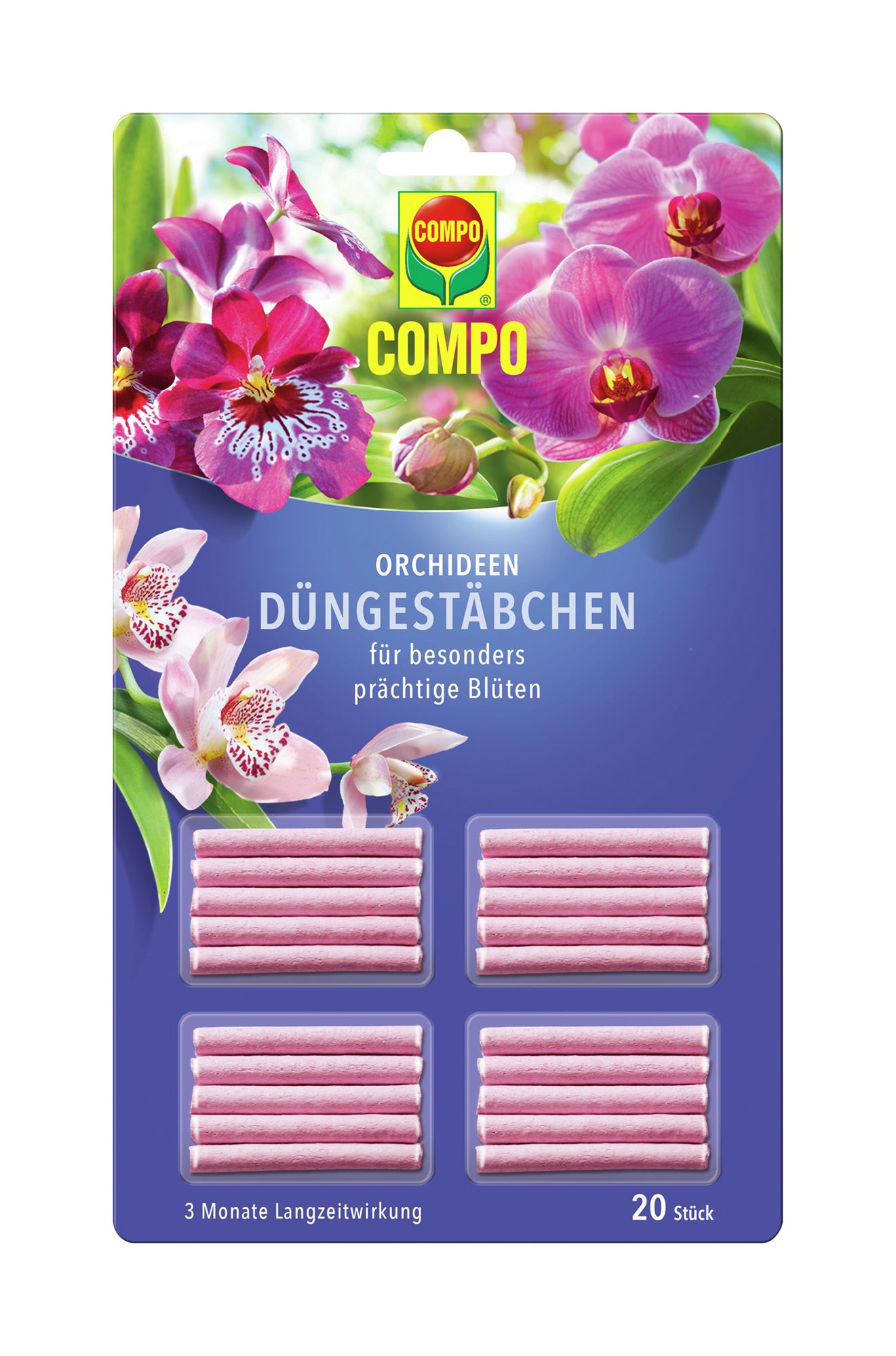 Compo Orchideen Düngestäbchen (20 Stück)