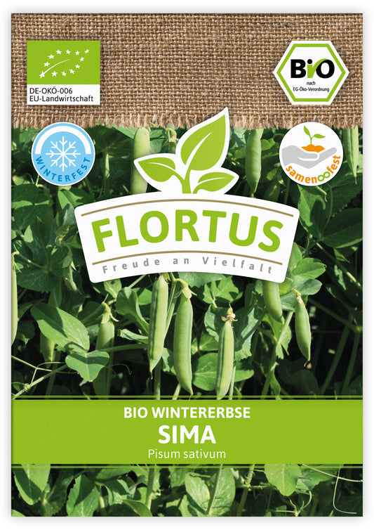 BIO Wintererbse Sima (100 Tütchen)