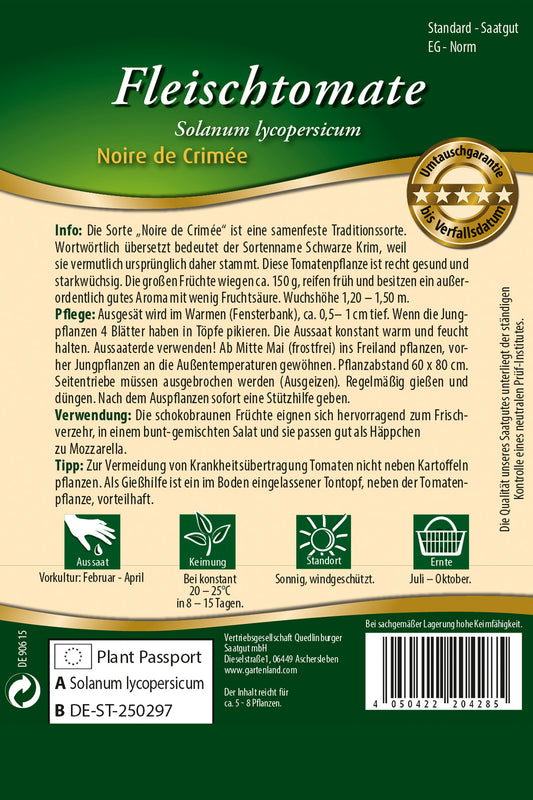 Tomate Noire De Crimée