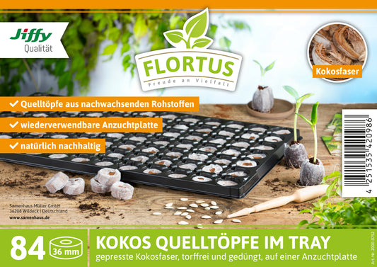 Quelltöpfe Im Tray (84 Stück)