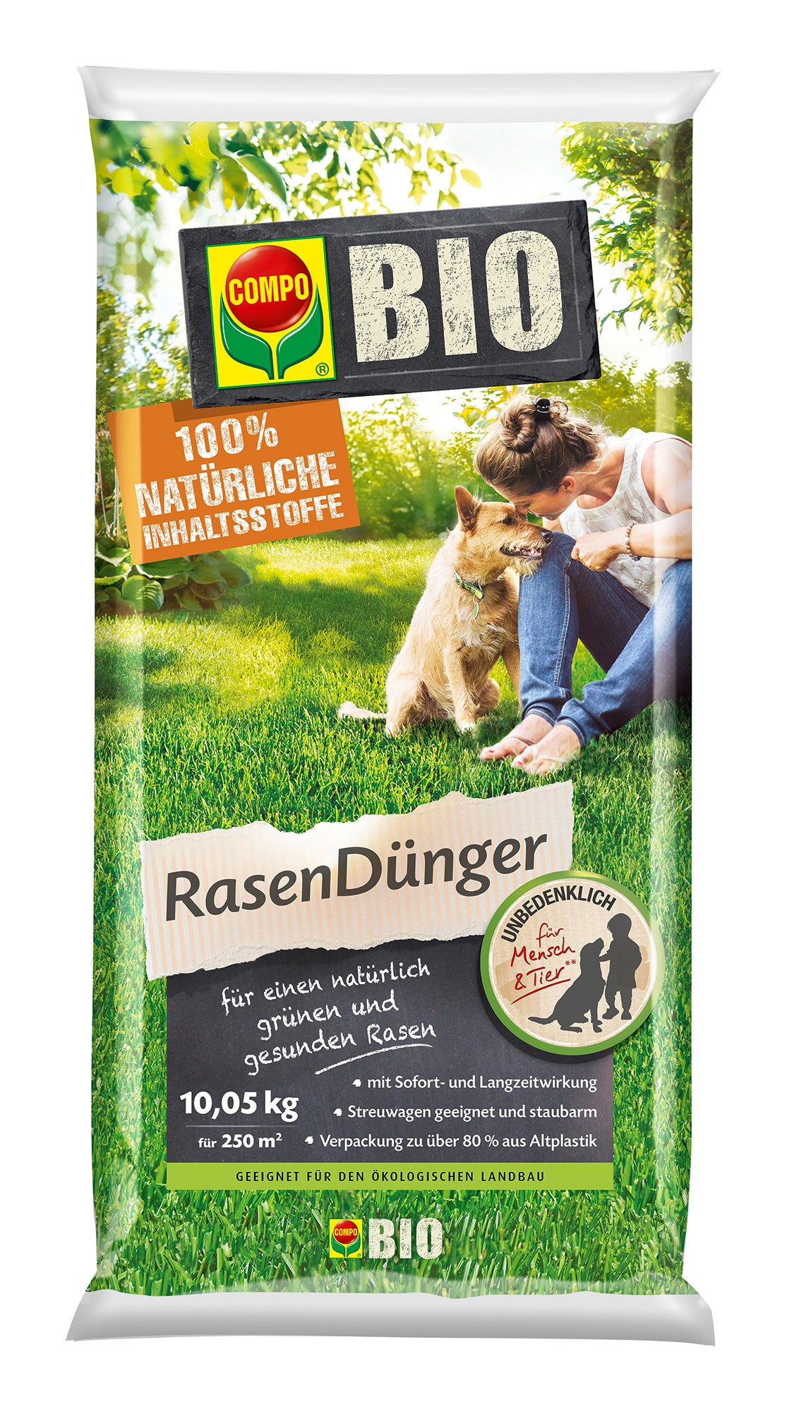 Compo BIO Rasendünger (10,05 Kg)