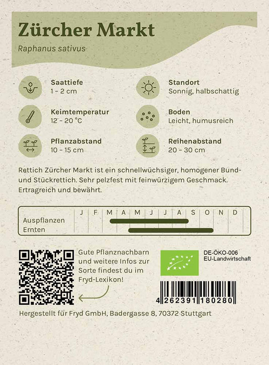 Fryd BIO Rettich Zürcher Markt