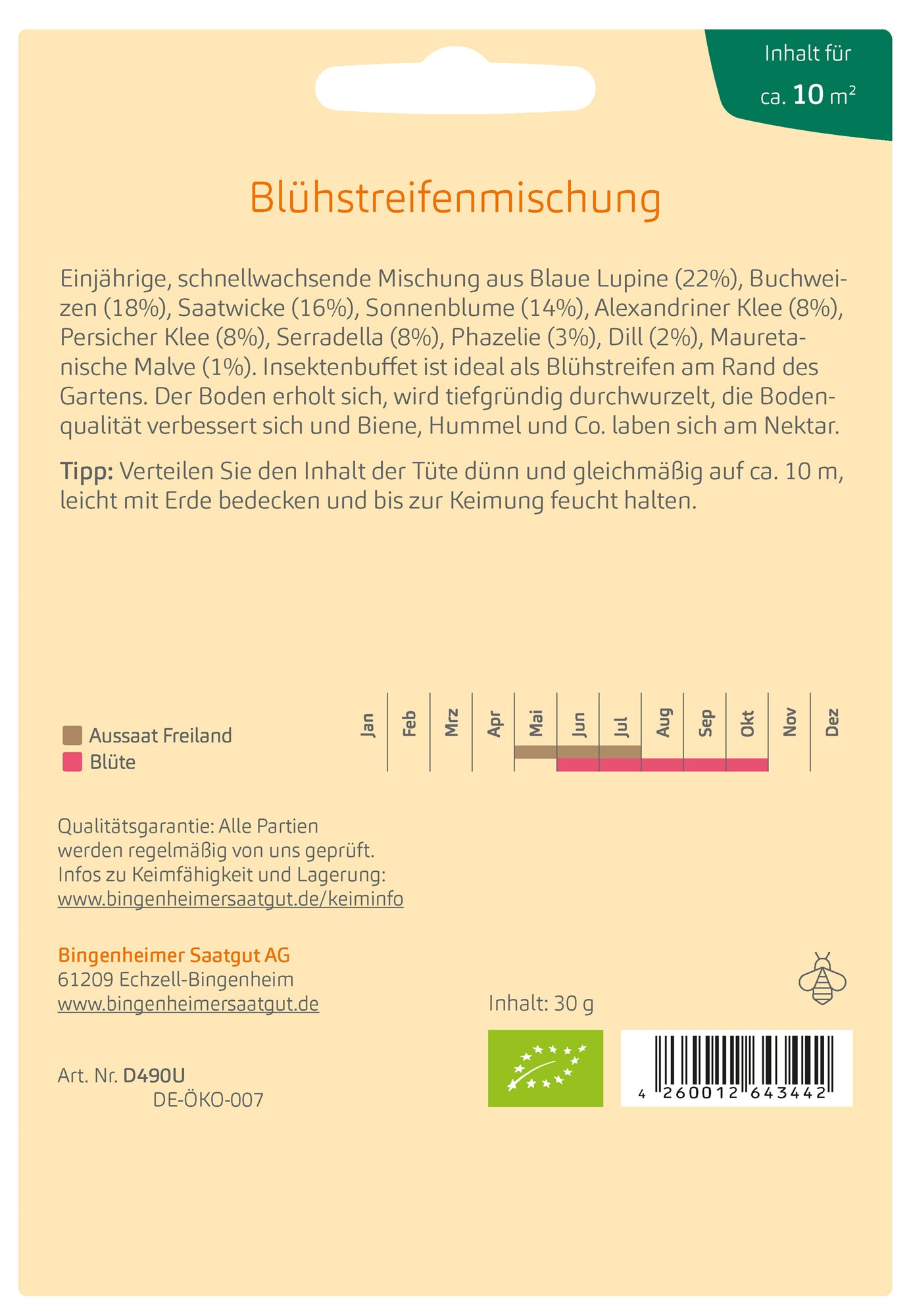 BIO Mischung Insektenbuffet