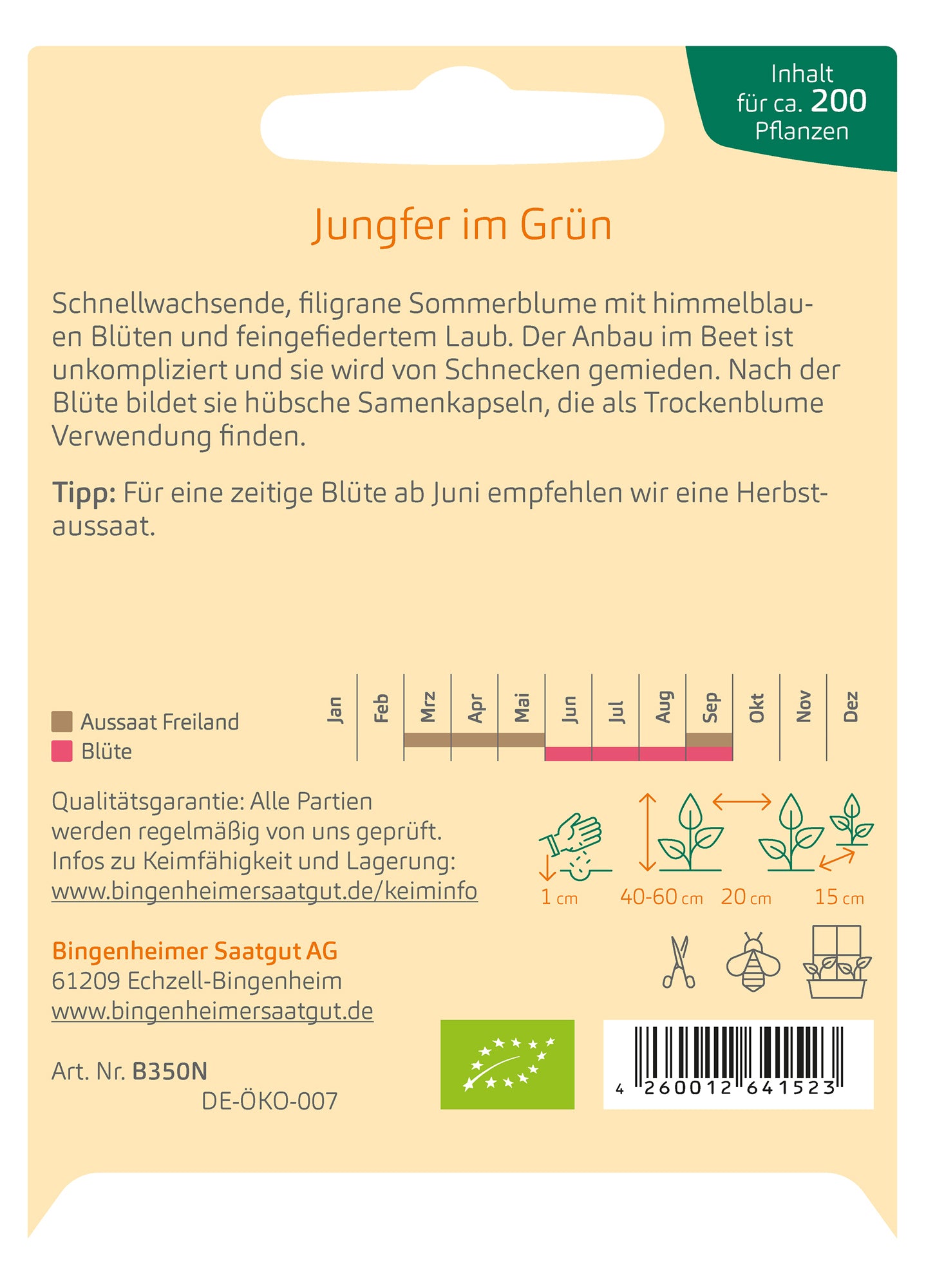 BIO Jungfer Im Grün