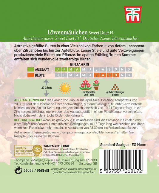 Löwenmäulchen Sweet Duet F1
