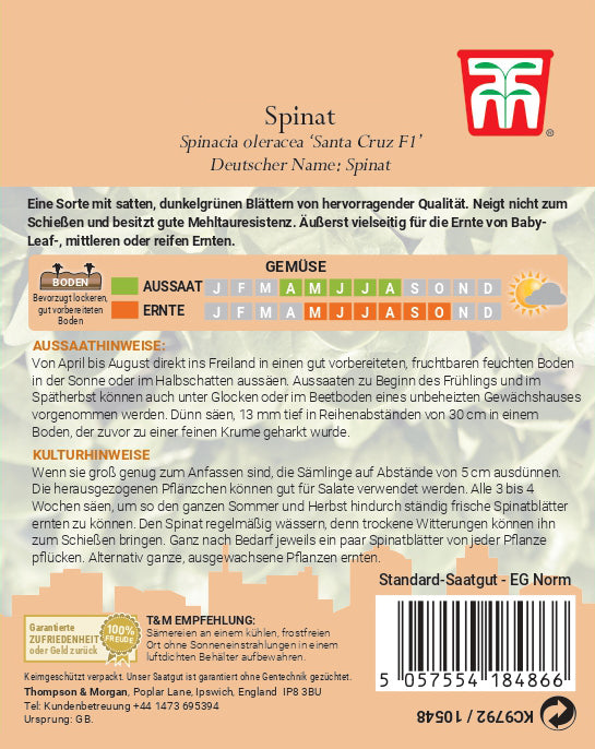 Spinat Santa Cruz F1