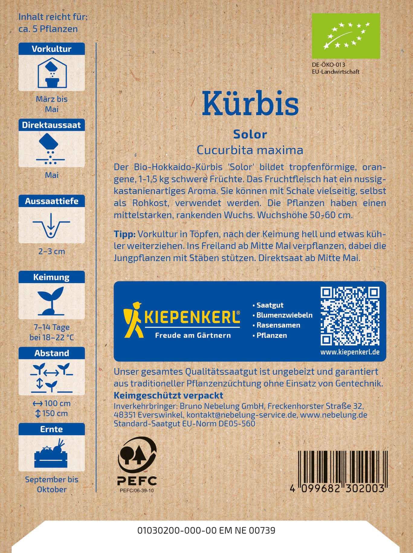 BIO Kürbis Solor