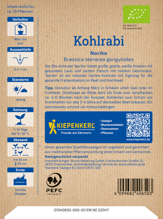 BIO Kohlrabi Noriko