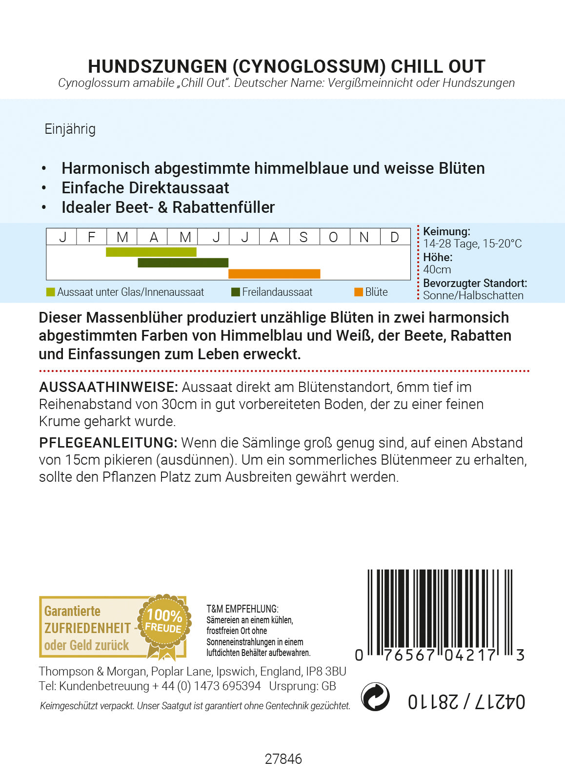  Hundszunge Chill Out