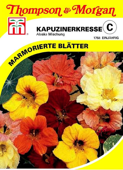  Kapuzinerkresse Alaska Mischung [MHD 12/2025]