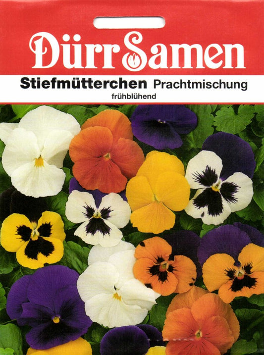  Stiefmütterchen Mit & Ohne Auge Mischung