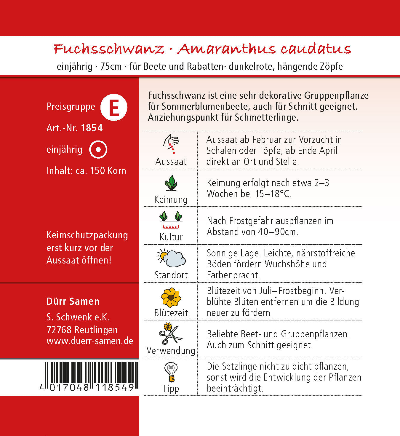  Fuchsschwanz
