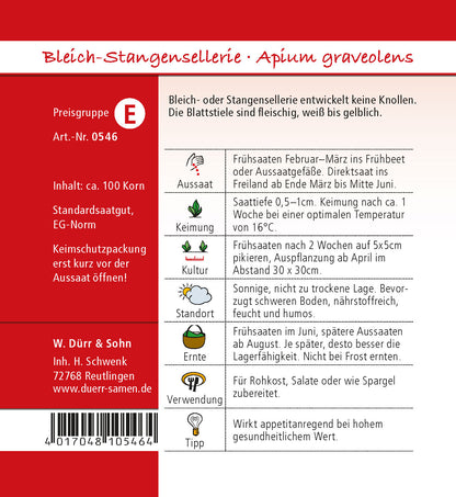  Bleichsellerie
