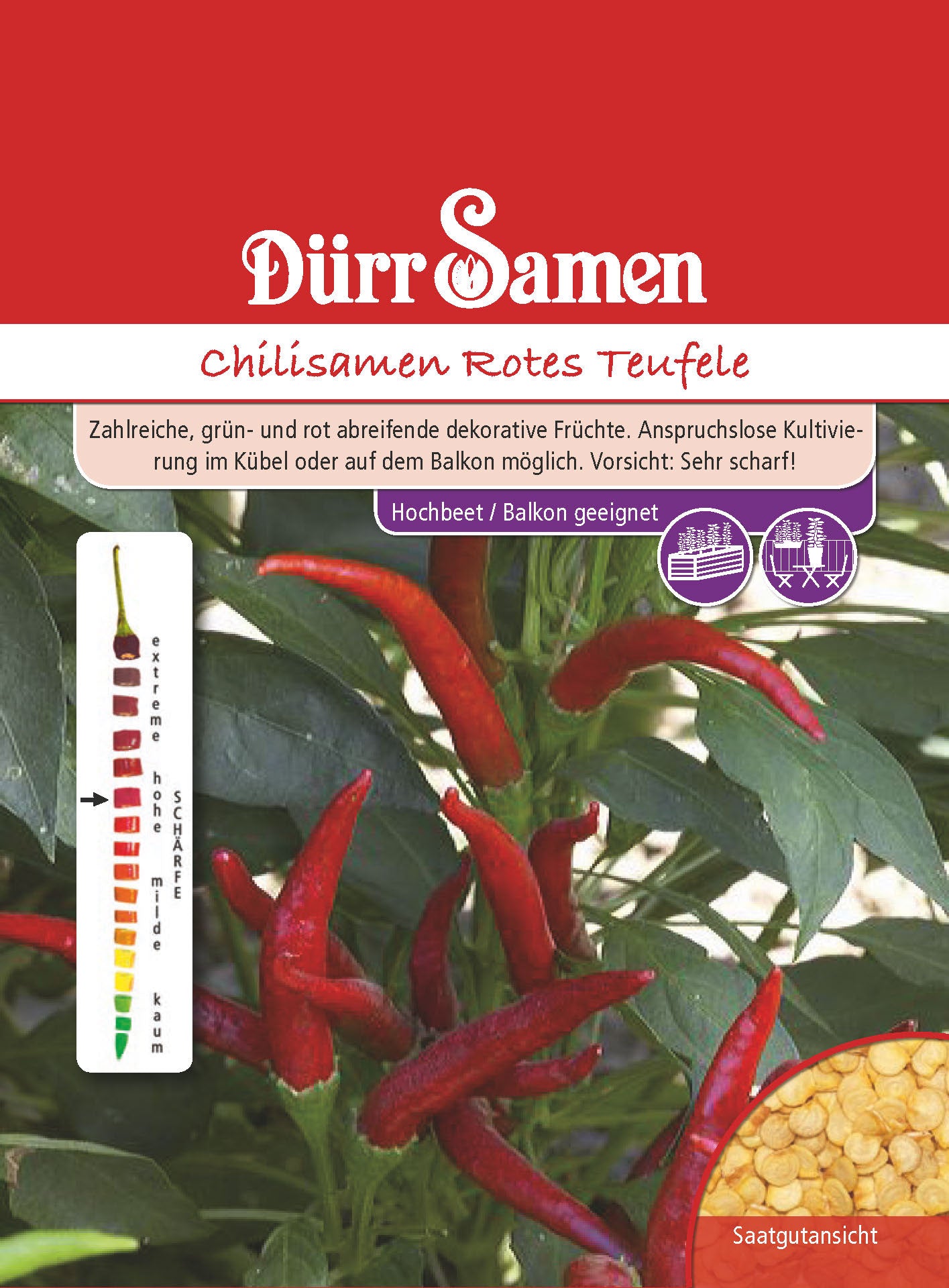  Chili Rotes Teufele