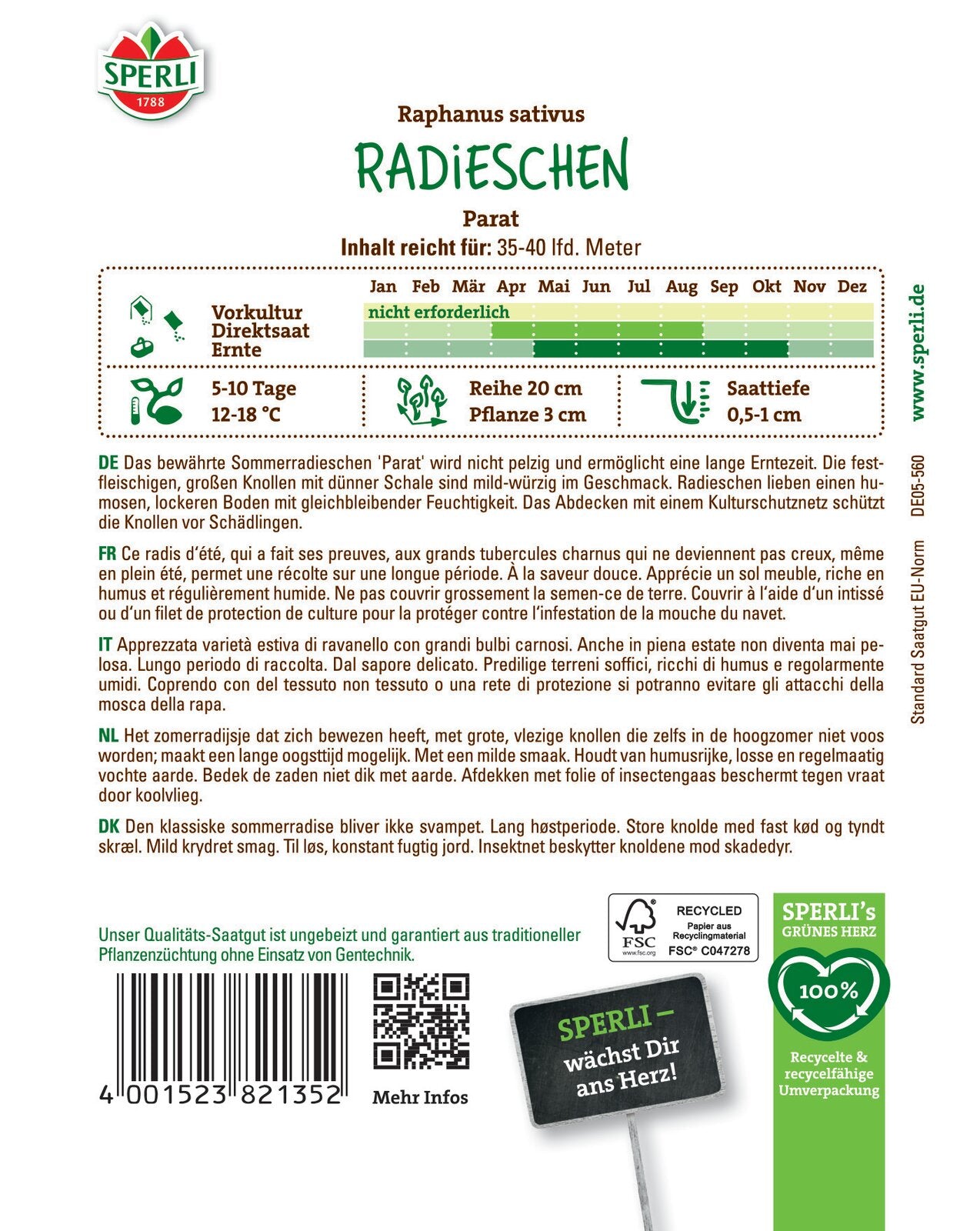 Radies Parat (MaxiPack)
