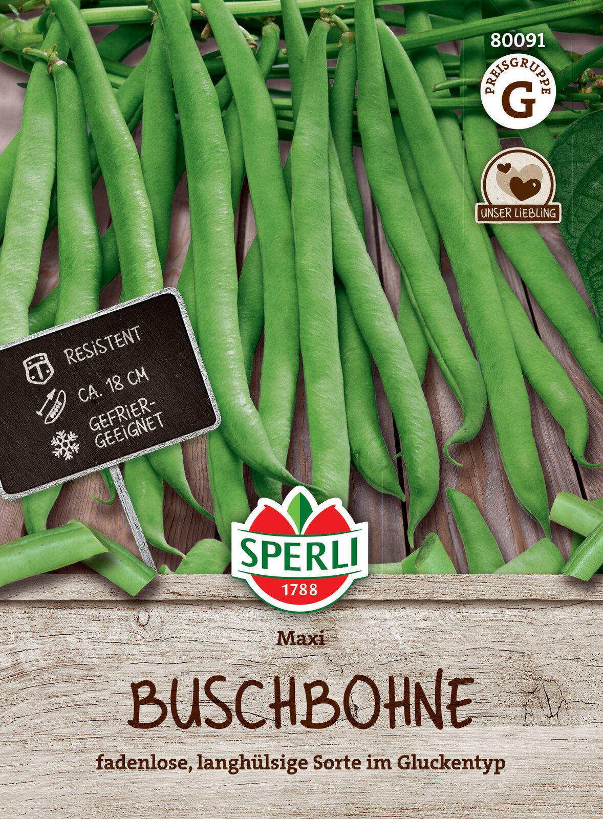  Buschbohne Maxi