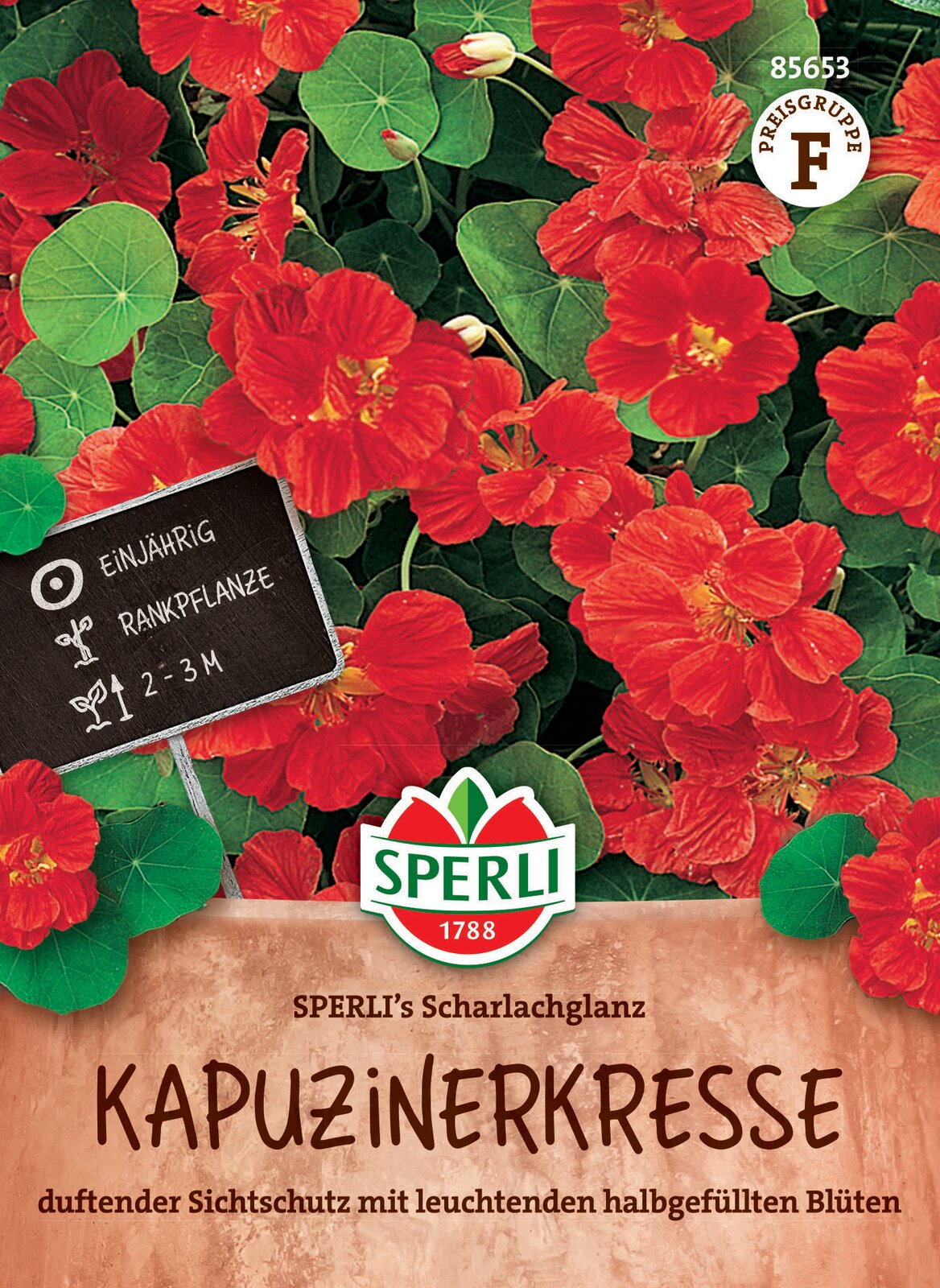  Kapuzinerkresse Scharlachglanz