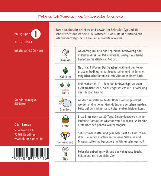  Feldsalat Baron