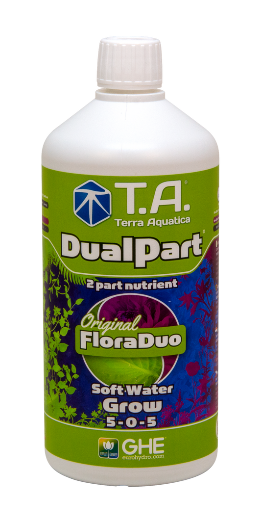 Terra Aquatica DualPart Grow SW/GHE FloraDuo Grow SW, 500 Ml