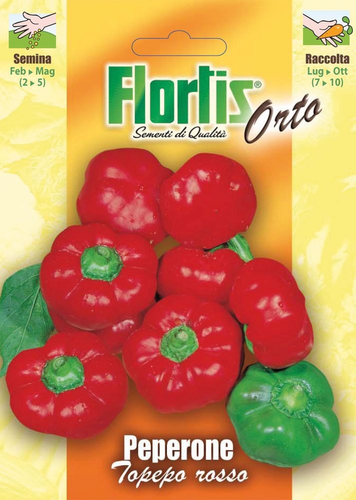  Rote Paprika Topepo