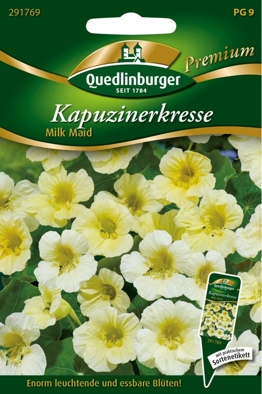  Kapuzinerkresse Milk Maid