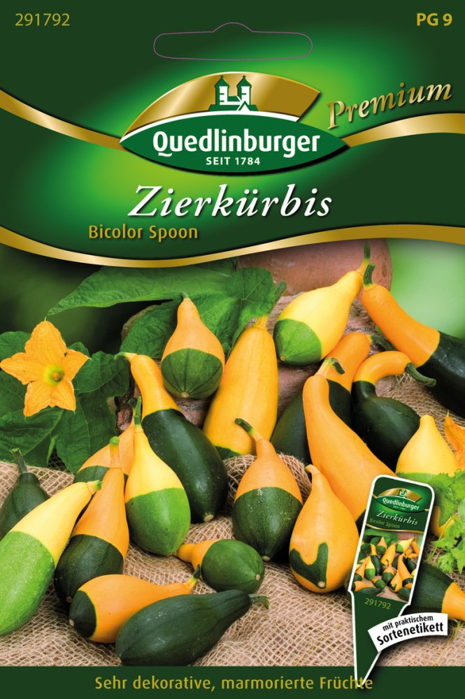  Zierkürbis Bicolor Spoon