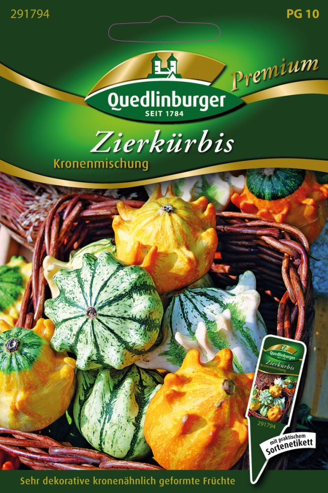  Zierkürbis Kronenmischung