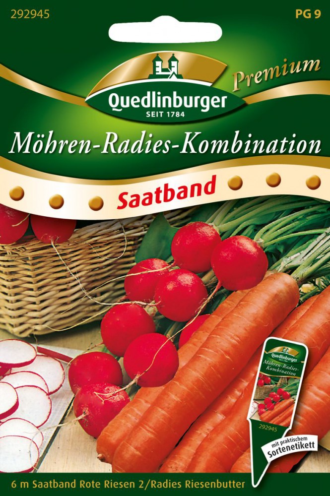  Möhre- Radies- Kombination