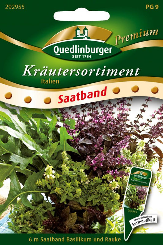  Kräutersortiment Italien (Saatband)