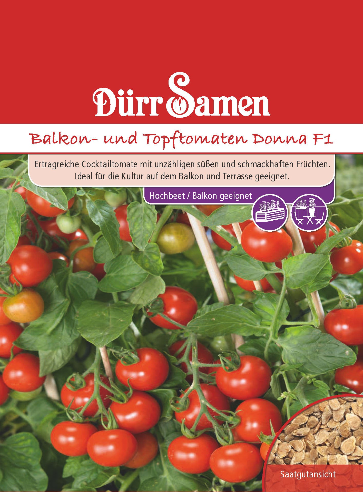 Balkon- Und Topftomate Donna F1