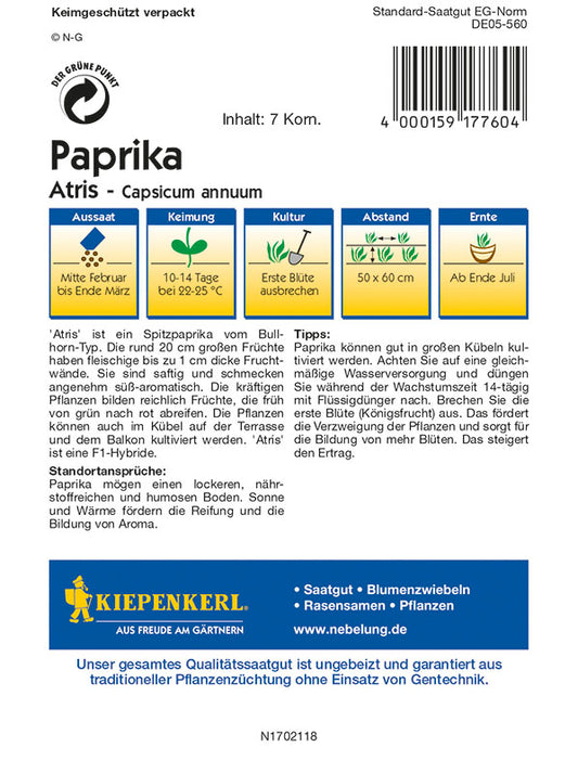  Paprika Atris F1 [MHD 01/2025]