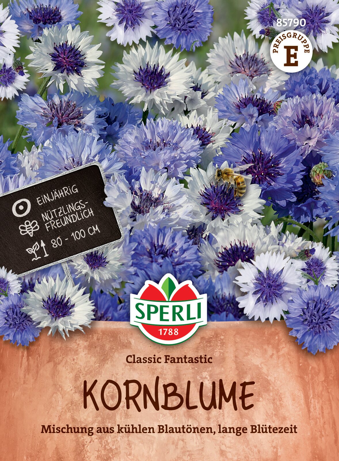  Kornblumen Classic Fantastic Von Sperli-Samen [MHD 01/2026]