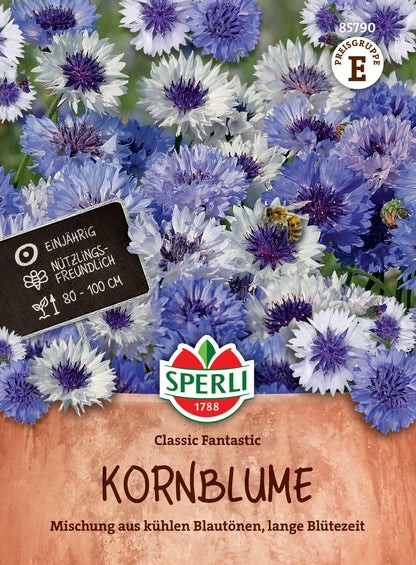  Kornblumen Classic Fantastic Von Sperli-Samen [MHD 01/2026]