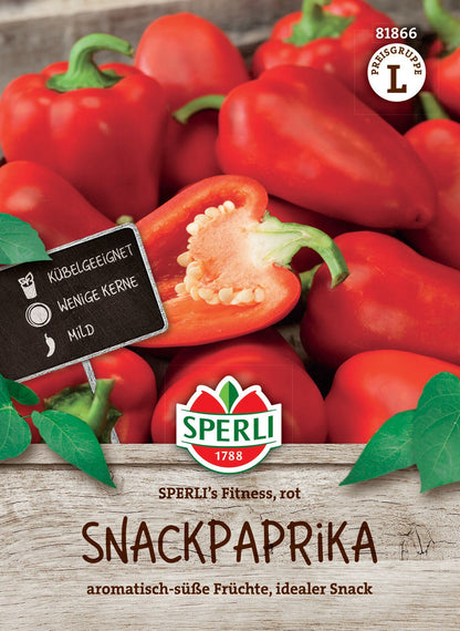  Paprika SPERLI´s Fitness Rot F1