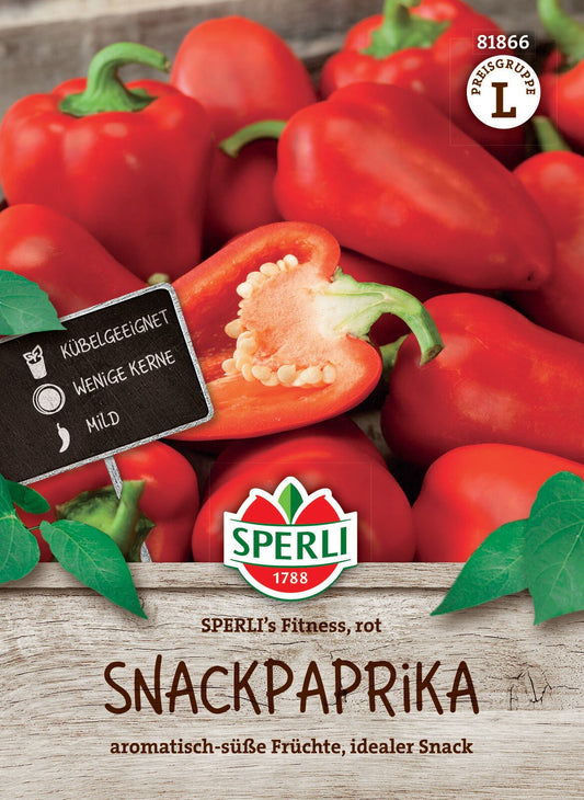  Paprika SPERLI´s Fitness Rot F1
